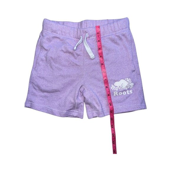 Roots Girls Purple Lilac Shorts Size 8. - Picture 6 of 8